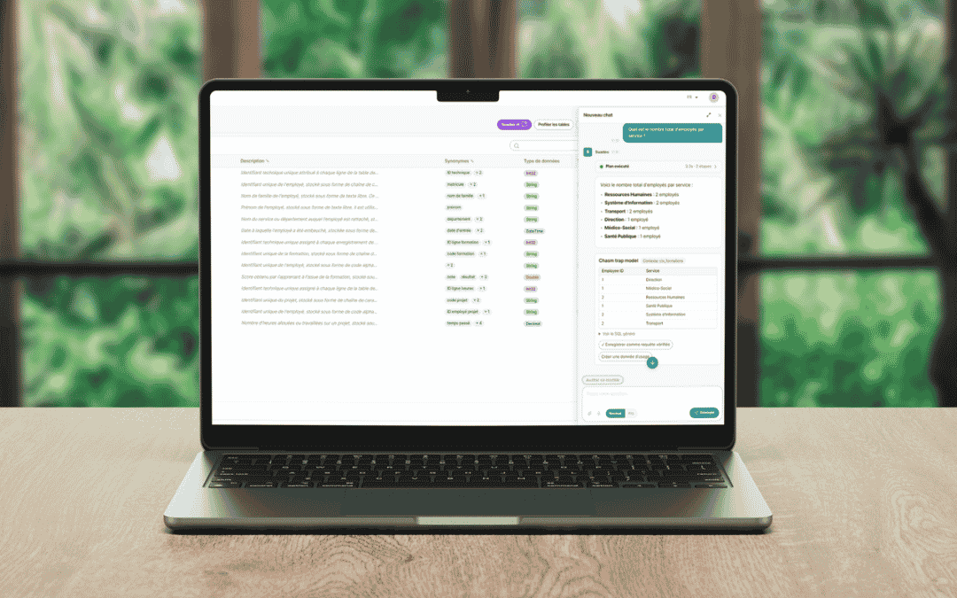 couche semantique Suadeo IA Text to Semantic Layer